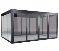 SunElements Gewächshäuser - Gewächshaus SunGarden Select, HKP/AC Anthrazit