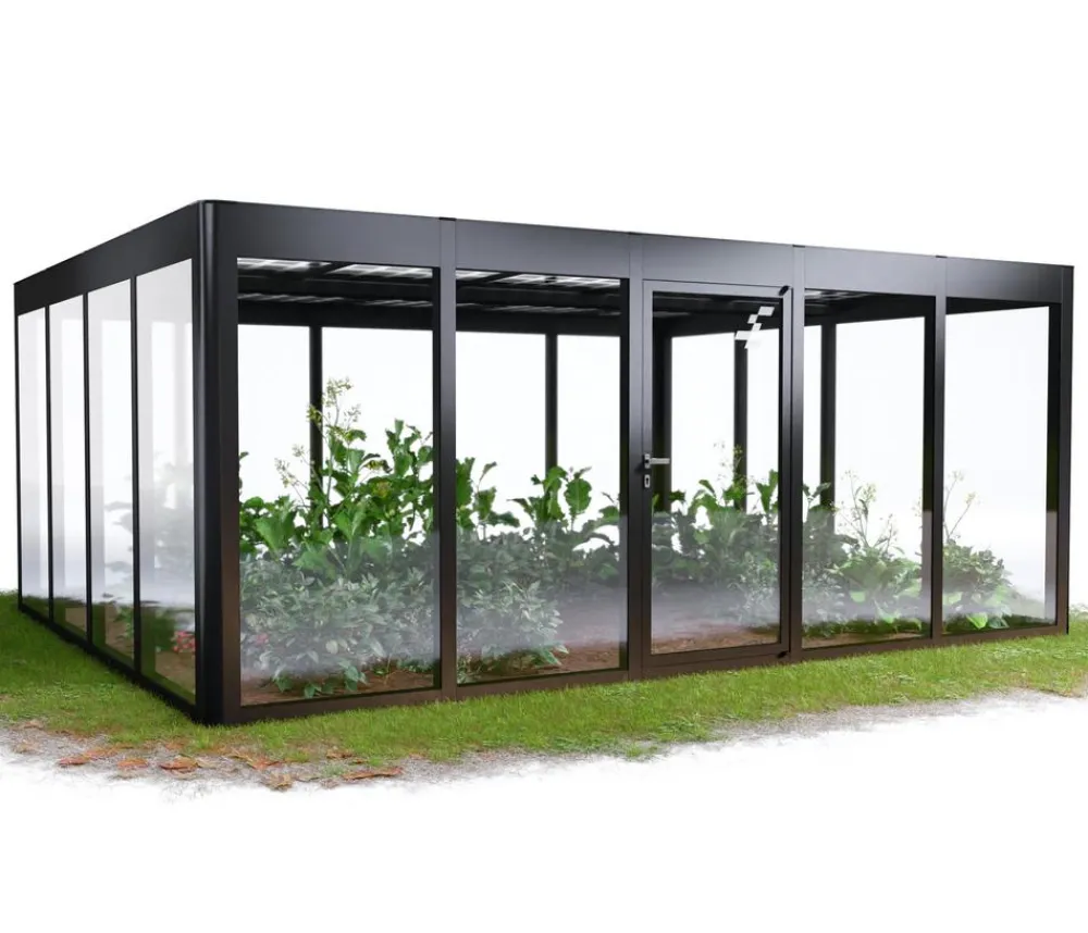 SunElements Gewächshäuser - Gewächshaus SunGarden Select, HKP/AC Anthrazit