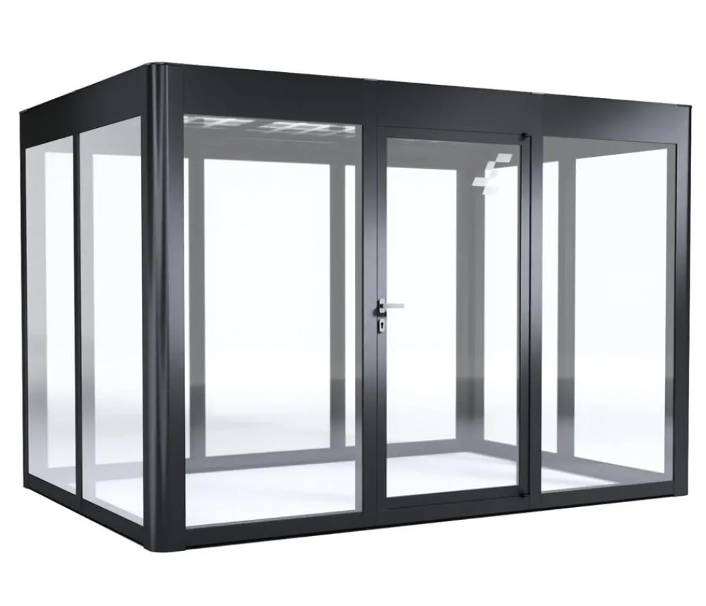 SunElements Gewächshäuser - Gewächshaus SunGarden Deluxe, ESG/AC Anthrazit