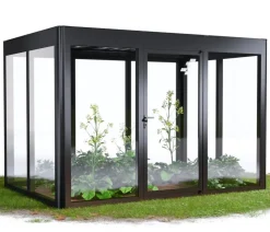 SunElements Gewächshäuser - Gewächshaus SunGarden Deluxe, ESG/AC Anthrazit