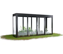 SunElements Gewächshaus SunGarden Energy, AC/DGM 40 % Anthrazit Best