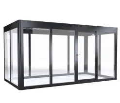 SunElements Gewächshaus SunGarden Energy, AC/DGM 40 % Anthrazit Discount