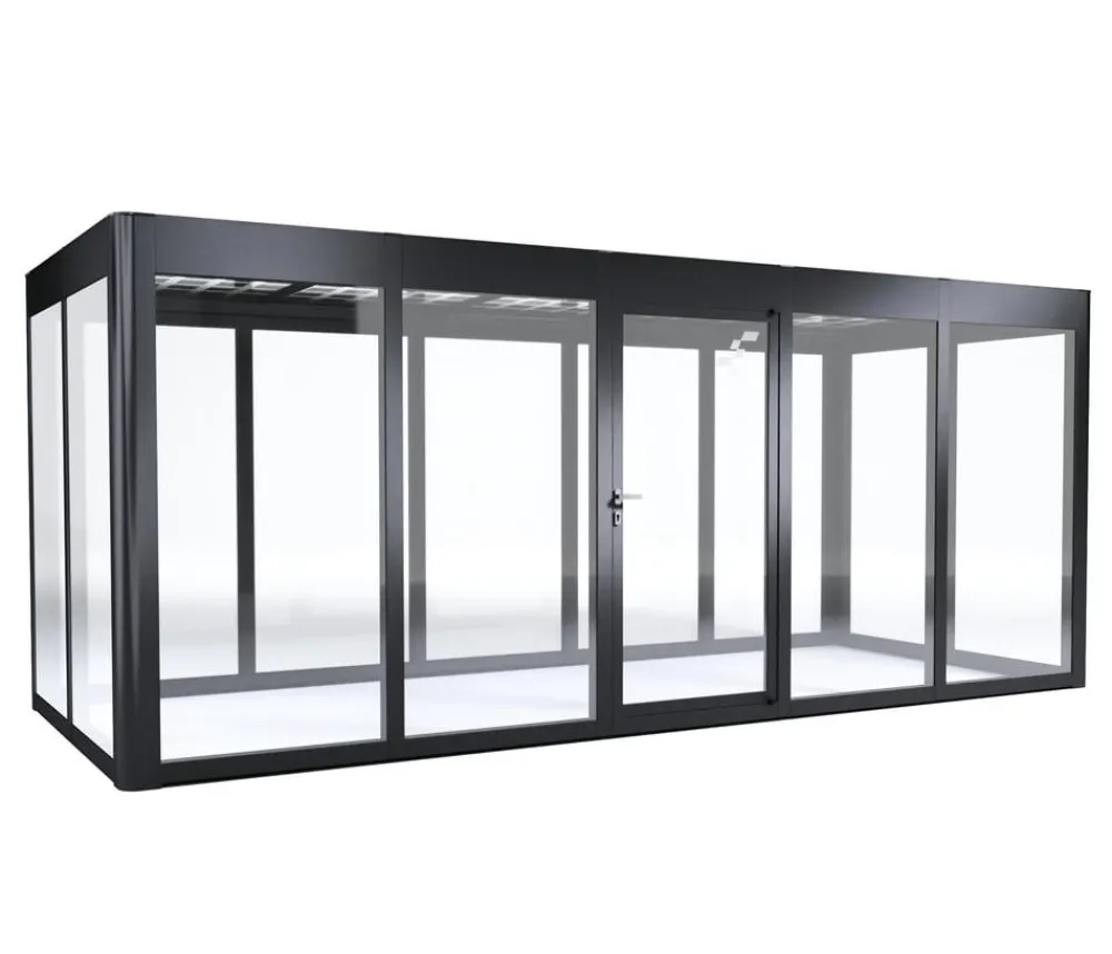 SunElements Gewächshaus SunGarden Energy, AC/DGM 40 % Anthrazit Sale