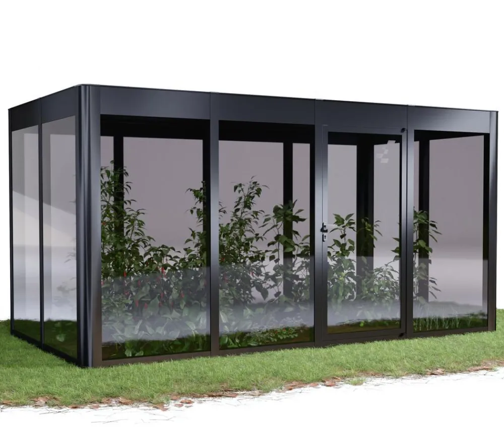 SunElements Gewächshäuser > Gewächshaus SunGarden Modern, AC
