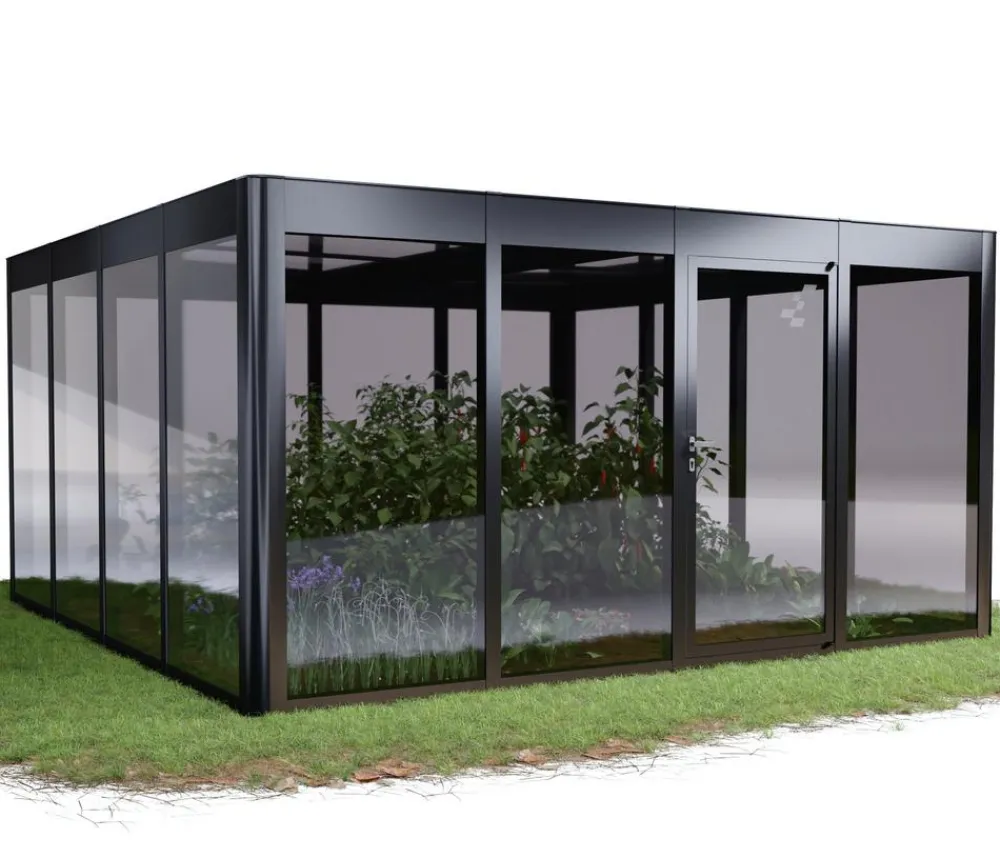 SunElements Gewächshäuser > Gewächshaus SunGarden Modern, AC