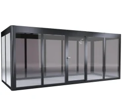 SunElements Gewächshäuser - Gewächshaus SunGarden Modern, AC Anthrazit