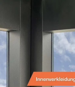 SunElements Pergolen - Innenverkleidung für Seitenelement SunCover Anthrazit