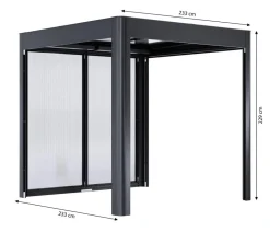SunElements Pergola SunCover Select Anthrazit New