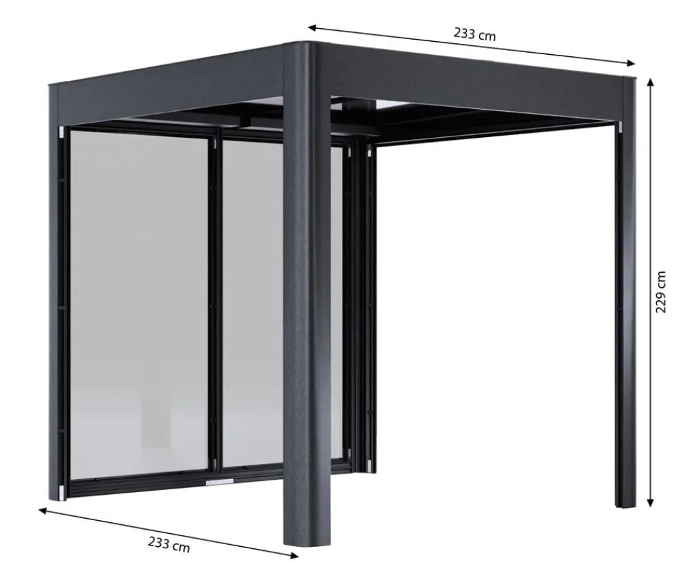 SunElements Pergola SunCover Modern Anthrazit Online