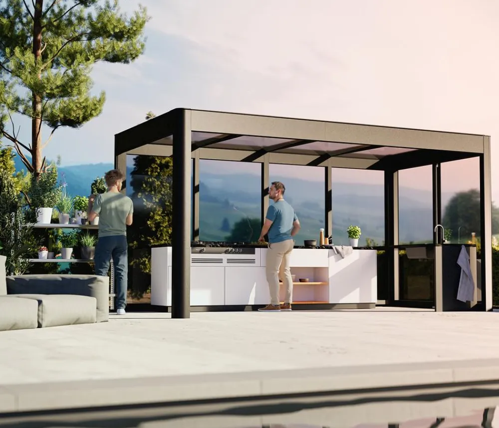 SunElements Pergola SunCover Modern Anthrazit New