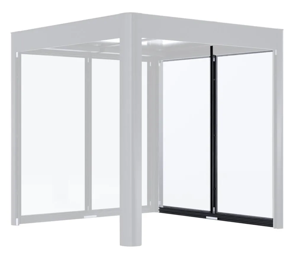 SunElements Seitenelement SunCover Infinity Anthrazit Clearance