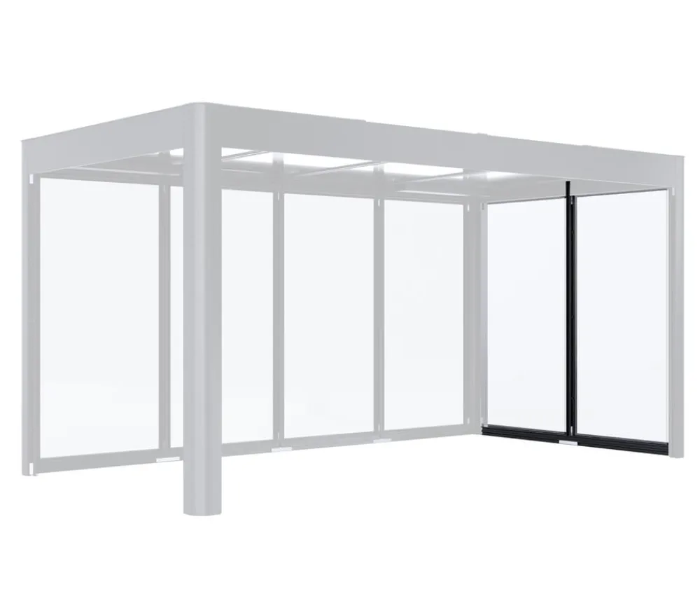 SunElements Seitenelement SunCover Infinity Anthrazit Clearance
