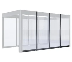 SunElements Pergolen - Seitenelement SunCover Select Anthrazit