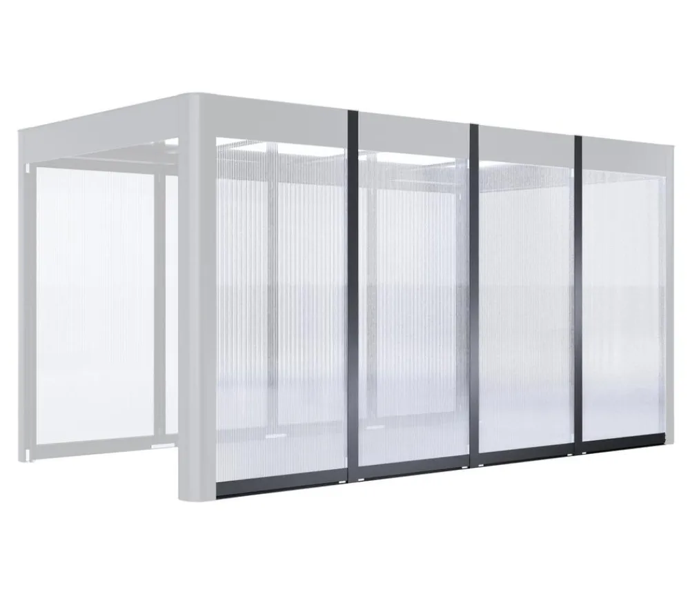 SunElements Pergolen - Seitenelement SunCover Select Anthrazit