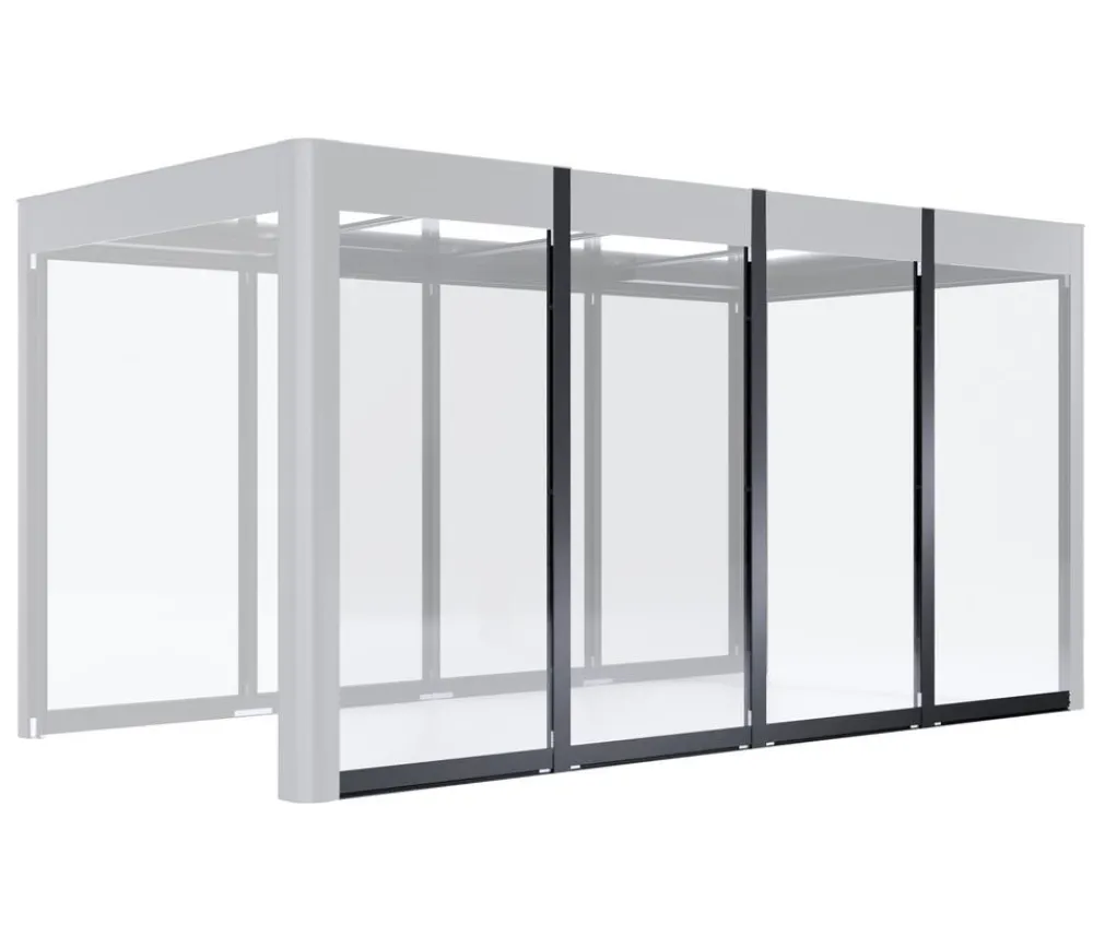 SunElements Pergolen - Seitenelement SunCover Infinity Anthrazit