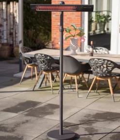 RedFire SunRed Heizstrahler Dark Standing 2500 Watt, ca. B82/H198/T41 cm Schwarz Online