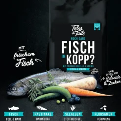 Tales & Tails Soft-Trockenfutter für Hunde Noch ganz Fisch im Kopp Outlet