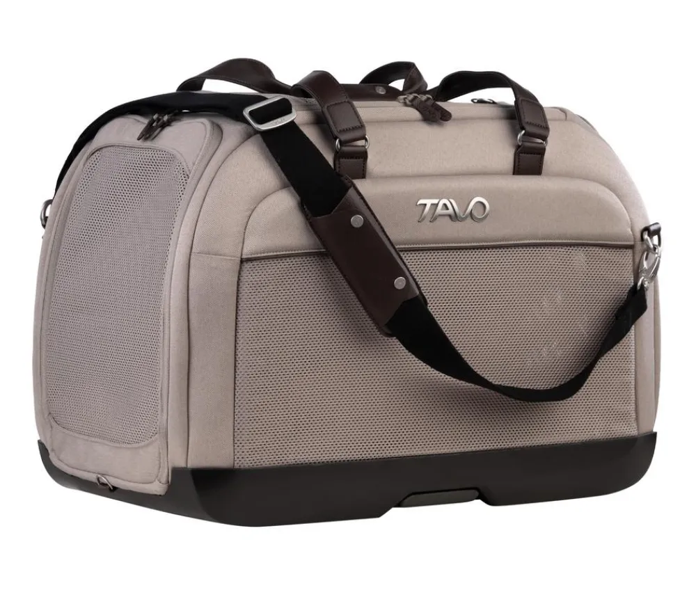 Tavo Autositz & Transporttasche Hendrick, ca. B34,5/H38/T54,5 cm Taupe Discount