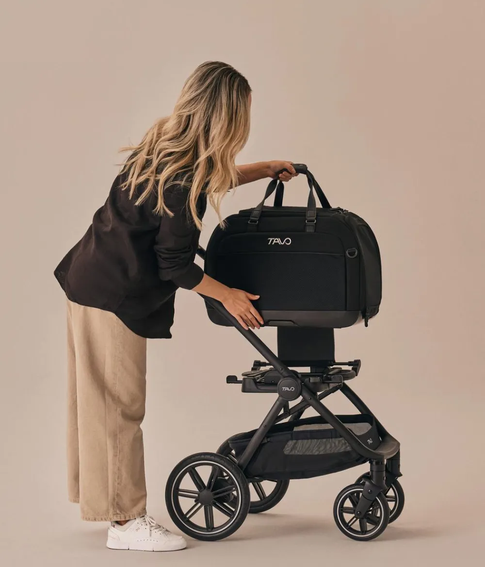 Tavo Autositz & Transporttasche Hendrick, ca. B34,5/H38/T54,5 cm Taupe Discount