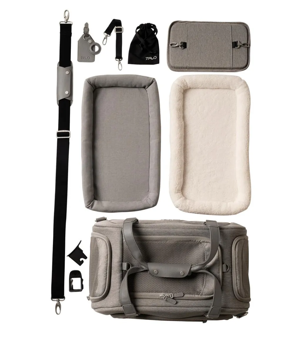 Tavo Flug- & Transporttasche Dupree II, ca. B29/H26/T47 cm Taupe Hot