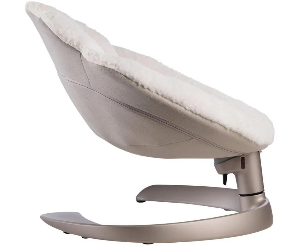 Tavo Hundebetten & Körbe - schwingendes Haustierbett Shell, ca. B78,5/H43-57/T66-73 cm Creme