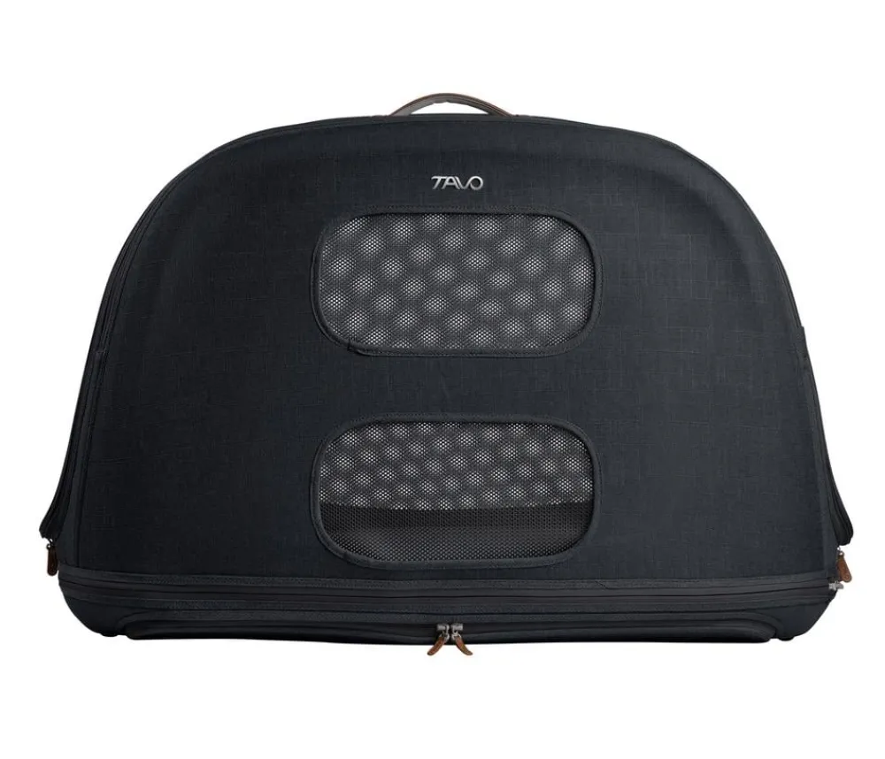 Tavo Hundetransportboxen - Tranportbox Cripin Schwarz