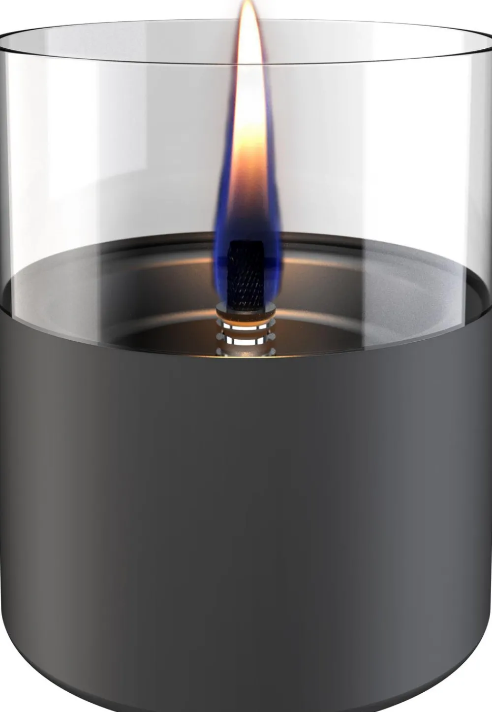 TENDERFLAME Lilly, ca. Ø10/H11,5 cm Grau Discount