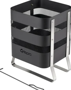 tepro Feuerkorb Milburn, ca. B42/H49,5/T36 cm Schwarz Clearance