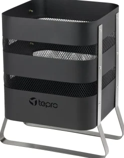 tepro Feuerkorb Milburn, ca. B42/H49,5/T36 cm Schwarz Clearance