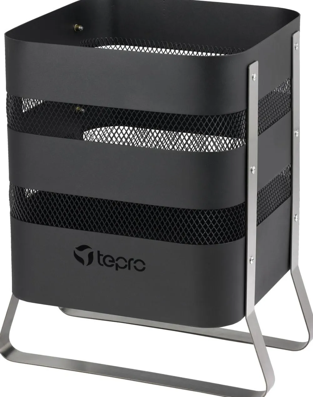 tepro Feuerkorb Milburn, ca. B42/H49,5/T36 cm Schwarz Clearance