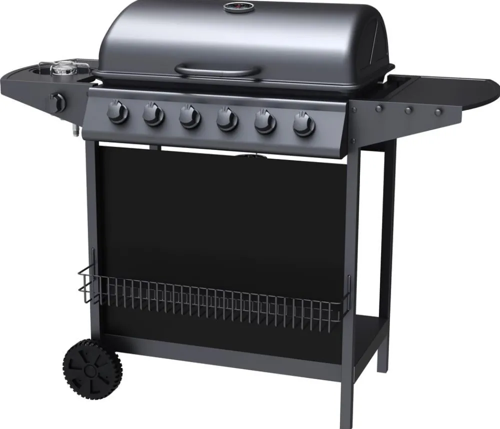 tepro Stand- & Kugelgrills|Gasgrills - Gasgrill Hampton Schwarz