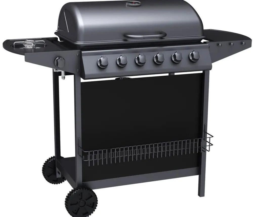 tepro Stand- & Kugelgrills|Gasgrills - Gasgrill Hampton Schwarz