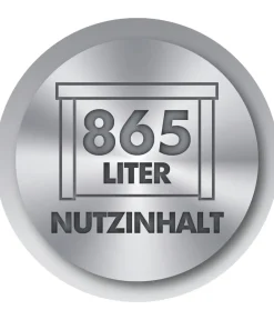 tepro Gerätebox Palladium, ca. 865 Liter, B166,4/H75,9/T86,4 cm Dunkelgrau Outlet