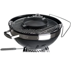 tepro Grillrost & -Einsätze|Grillzubehör - Gusspfanne Einleger, ca. Ø31,7/H3,5 cm Schwarz