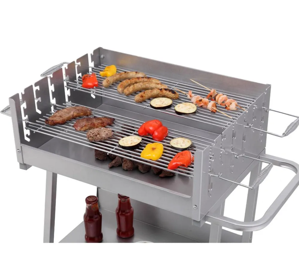 tepro Stand- & Kugelgrills|Holzkohlegrills > Holzkohle- Grillwagen Pasadena