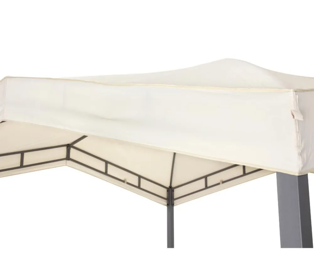 tepro Pavillons - Pavillonbespannung Marabo, ca. B305/H305/T96 cm Beige
