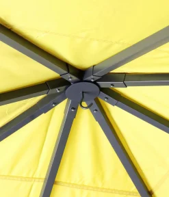 tepro Pavillon Lehua + 1 Dach, ca. B300/H300/T275 cm Gelb Clearance
