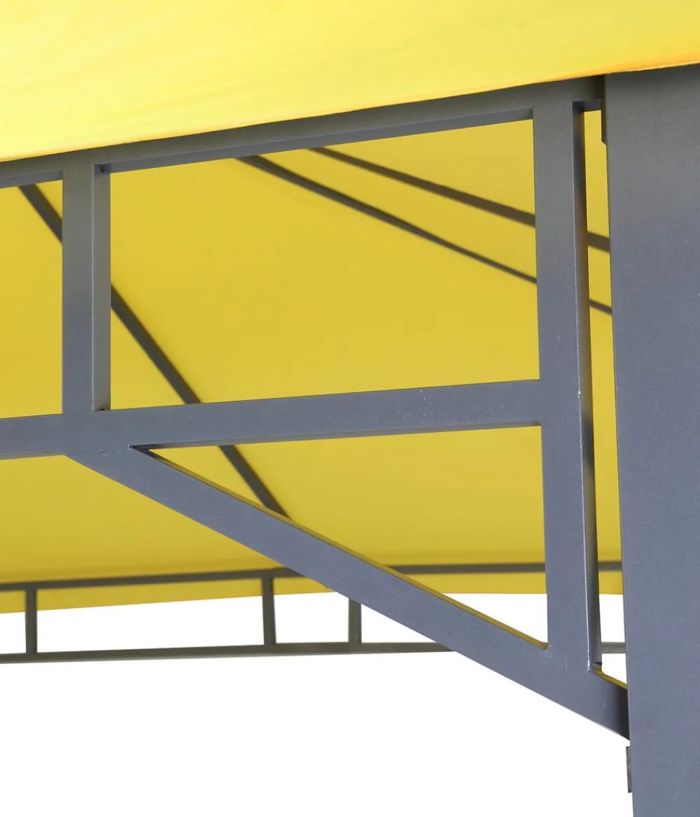 tepro Pavillon Lehua + 1 Dach, ca. B300/H300/T275 cm Gelb Clearance