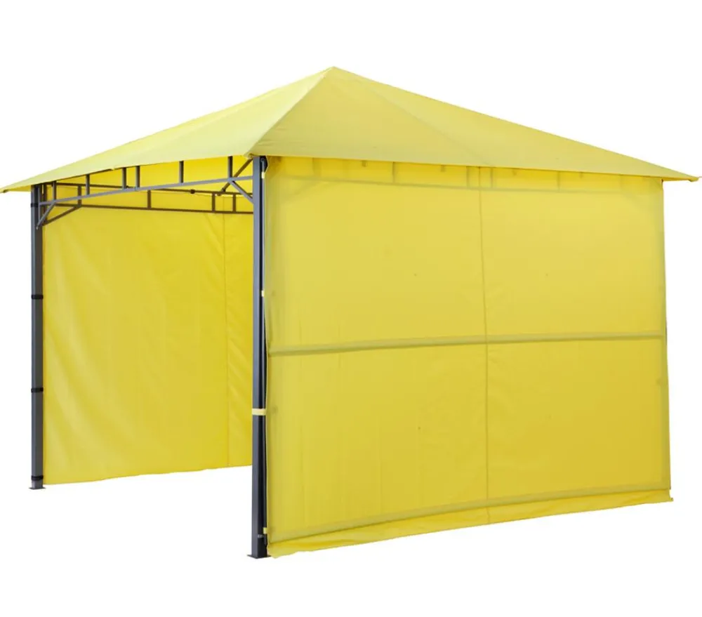 tepro Seitenteilset für Gartenpavillon Lehua und Waya Gelb Outlet