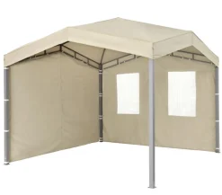 tepro Pavillons - Seitenteilset für Gartenpavillon Marabo Hellbraun