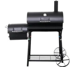 tepro Smoker Biloxi Schwarz Hot