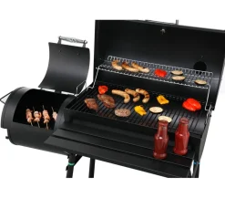 tepro Smoker Biloxi Schwarz Hot