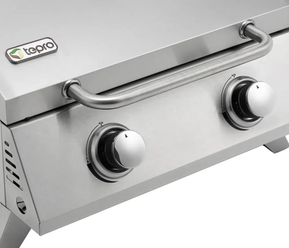 tepro Tischgrills|Gasgrills - Tischgasgrill Chicago Silber