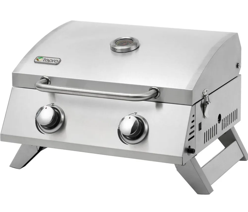 tepro Tischgrills|Gasgrills - Tischgasgrill Chicago Silber