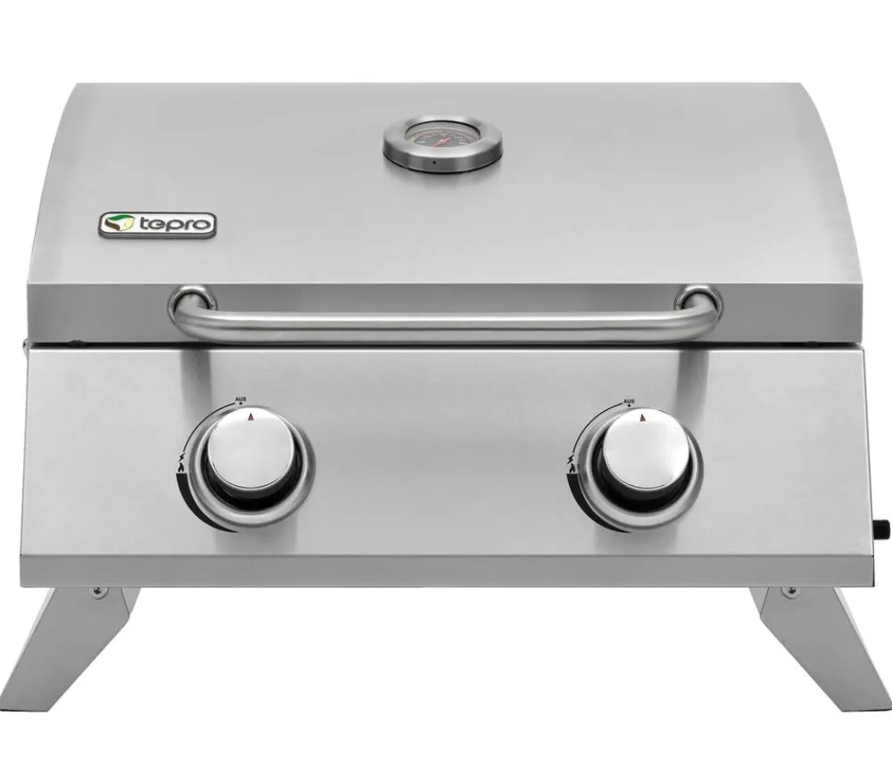 tepro Tischgrills|Gasgrills - Tischgasgrill Chicago Silber