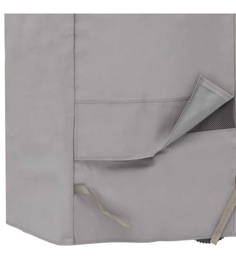 tepro Universal Abdeckhaube für Kugelgrill, Ø 73, H 90 cm Hellgrau New
