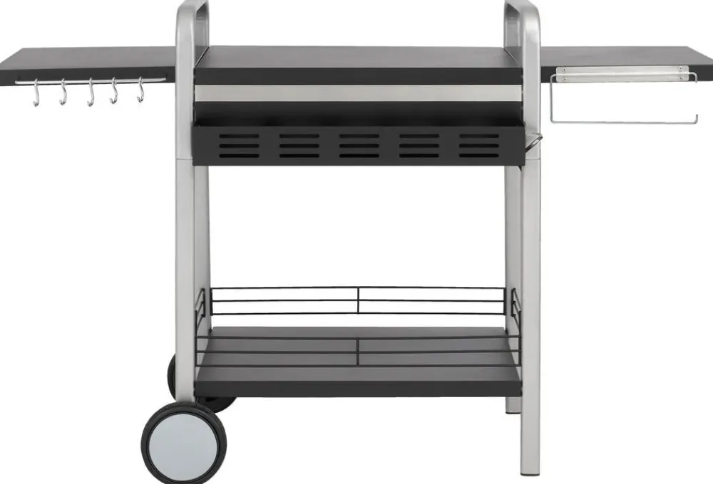 tepro Gartentische Metall|Grillzubehör - Universal BBQ Tisch, ca. B150,5/H97,5/T59,5cm