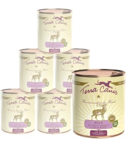 Terra Canis Nassfutter Hund > Nassfutter für Hunde Adult Menü, 6 x 800 g