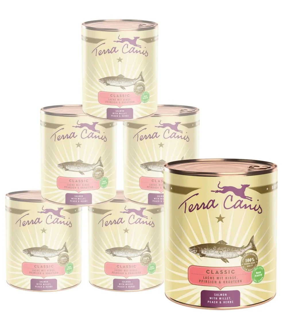 Terra Canis Nassfutter Hund > Nassfutter für Hunde Adult Menü, 6 x 800 g