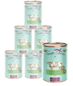 Terra Canis Nassfutter für Hunde Getreidefrei, 6 x 400 g Online